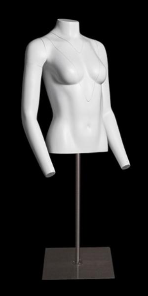 Женский торс-невидимка укороченный для фотосъемки \ Foto-F16