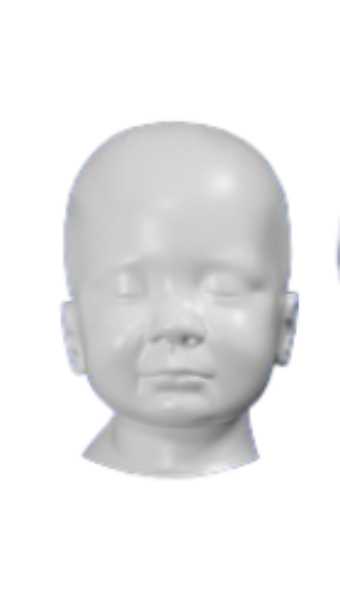 Детский скульптурный манекен мальчик \ Grudnik-02