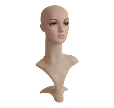 Бюст женский пластиковый \ F-HD, Телесный