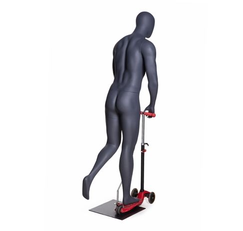 Мужской спортивный манекен для самоката \ MS-1