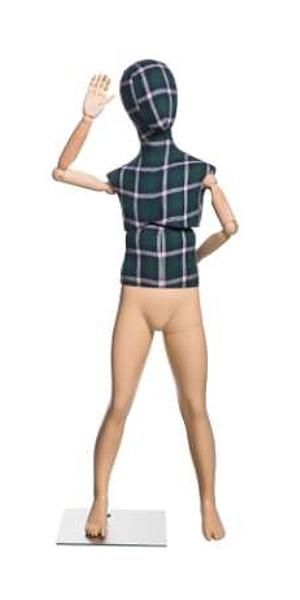 Детский абстрактный шарнирный манекен \ MSK-KID-1