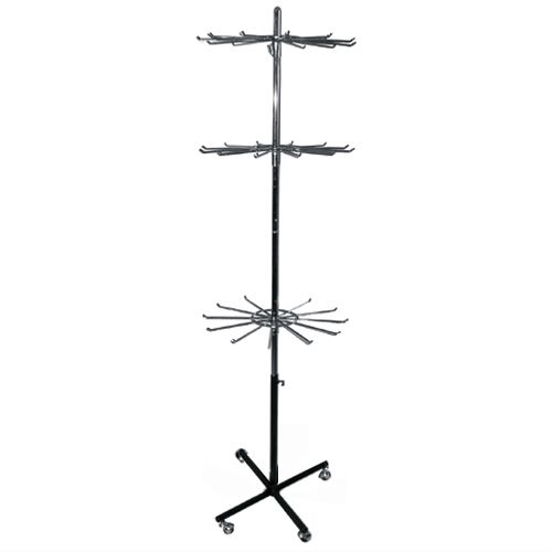 Стойка вращающаяся напольная с крючками \ KY 160 A (3-026)