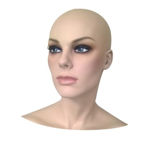 Женский реалистичный сидячий манекен \ Gold-08