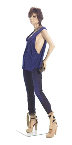 Женский реалистичный манекен \ Gold-03