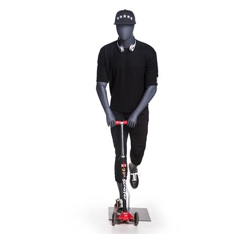 Мужской спортивный манекен для самоката \ MS-1