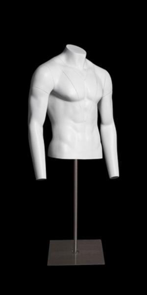 Мужской торс-невидимка укороченный для фотосъемки \ Foto-F17