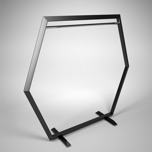 Вешало шестигранник 1715х450х1595h \ TRL.003