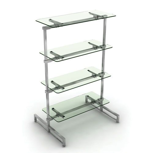 Вешало со стеклянными полками \ PRS.004