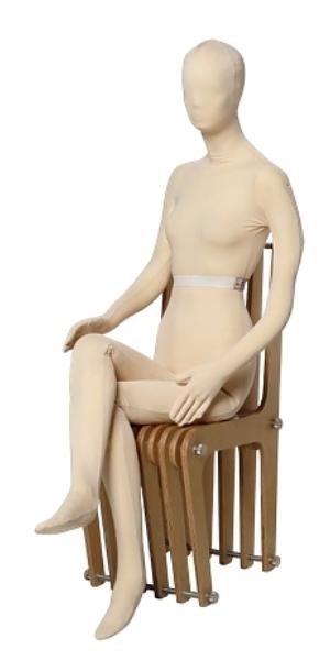 Женский гнущийся манекен \ Mus-F