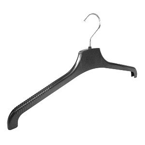 Пластиковые вешалки-плечики для одежды, Черный \ VPS 435