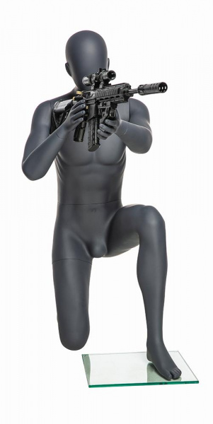 Мужской абстрактный сидячий манекен \ DQ-1