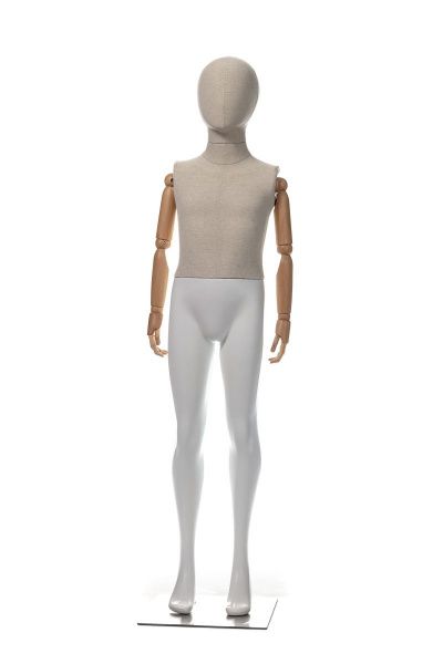 Детский манекен с деревянными руками \ VNG-B1