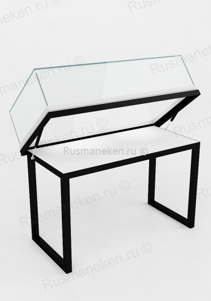 Витрина горизонтальная на газлифтах \ VMG-14