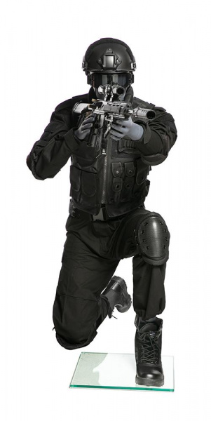 Мужской абстрактный сидячий манекен \ DQ-1