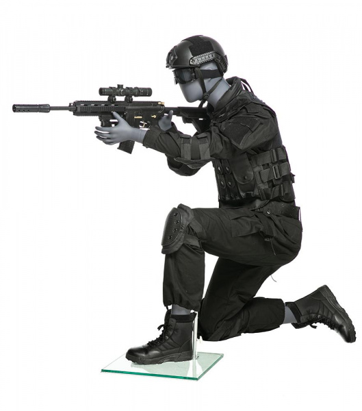 Мужской абстрактный сидячий манекен \ DQ-1