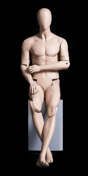 Мужской шарнирный манекен \ Sharnir-01M