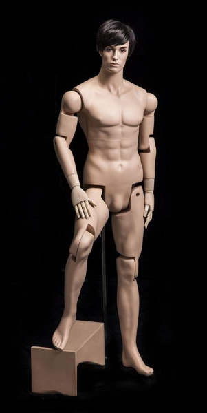 Мужской шарнирный манекен \ Sharnir-01M