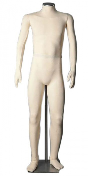 Мужской гнущийся манекен без головы \ Mus-MH