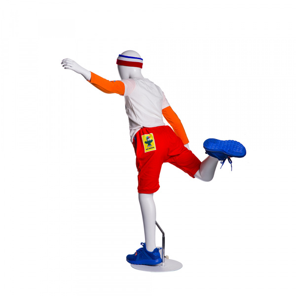 Детский спортивный манекен футболист \ Nik-13