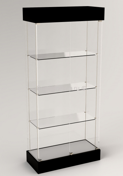 Витрина музейная \ VM-3-3 (с регулировкой полок по высоте)