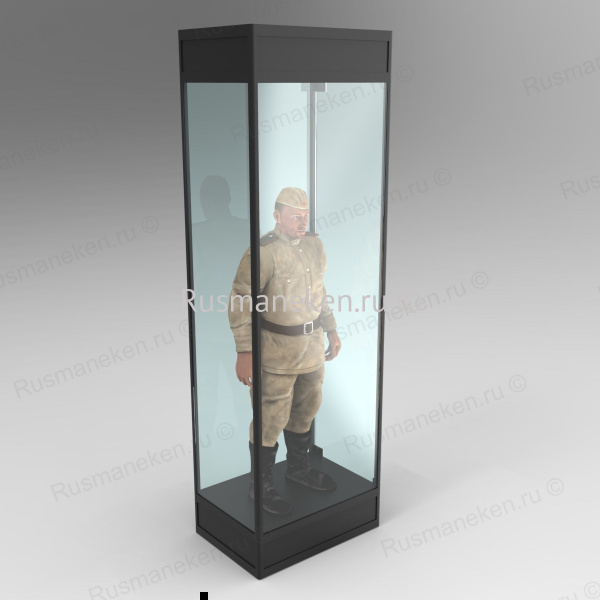 Витрина для манекена \ VMA-4, с фризом