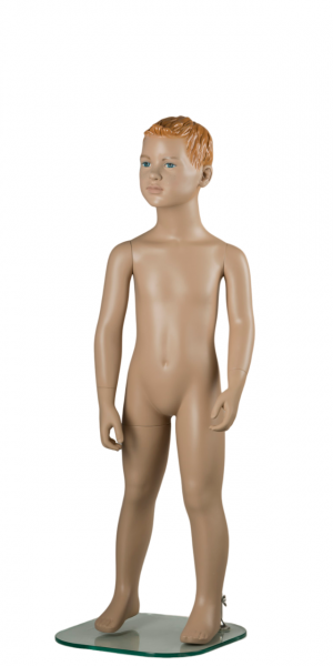 Детский скульптурный манекен мальчик \ Boy-04-3